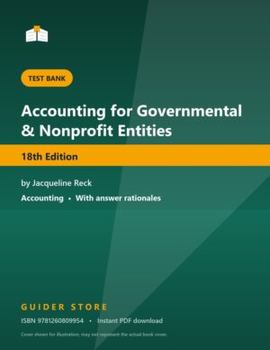Accounting for Governmental & Nonprofit Entities - Guider Store
