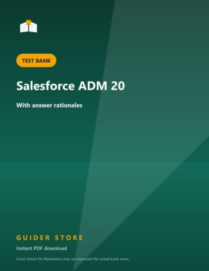 Salesforce ADM 20 - Guider Store