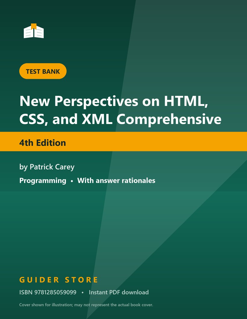 New Perspectives on HTML, CSS, and XML Comprehensive - Guider Store