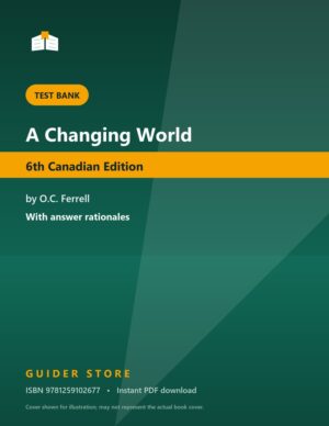 A Changing World - Guider Store