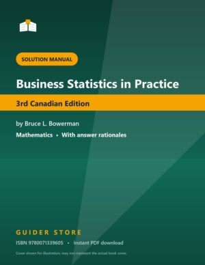 Business Statistics in Practice - Guider Store
