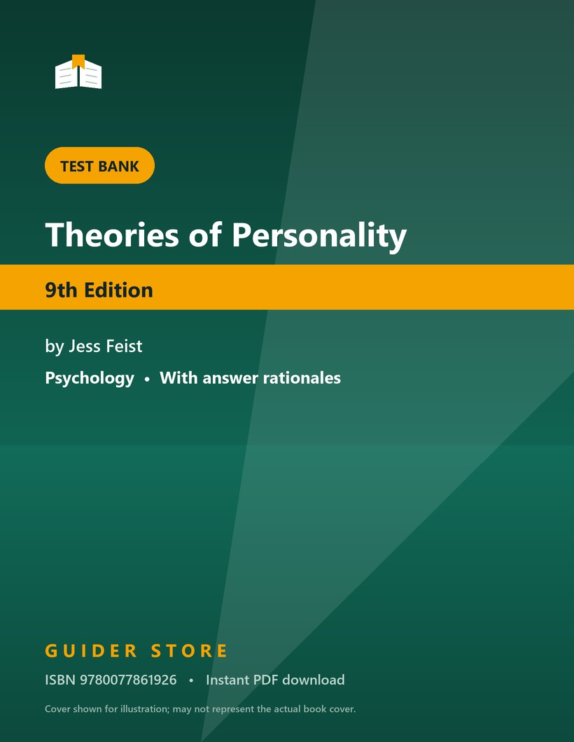 Theories of Personality - Guider Store