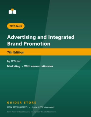 Advertising and Integrated Brand Promotion - Guider Store