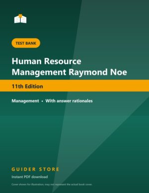 Human Resource Management Raymond Noe - Guider Store