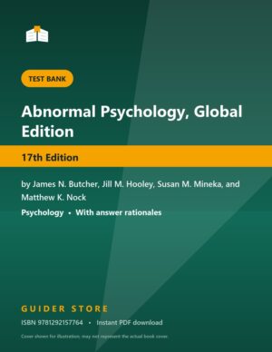 Abnormal Psychology, Global Edition - Guider Store