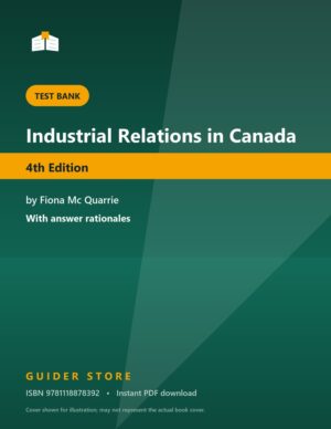 Industrial Relations in Canada - Guider Store