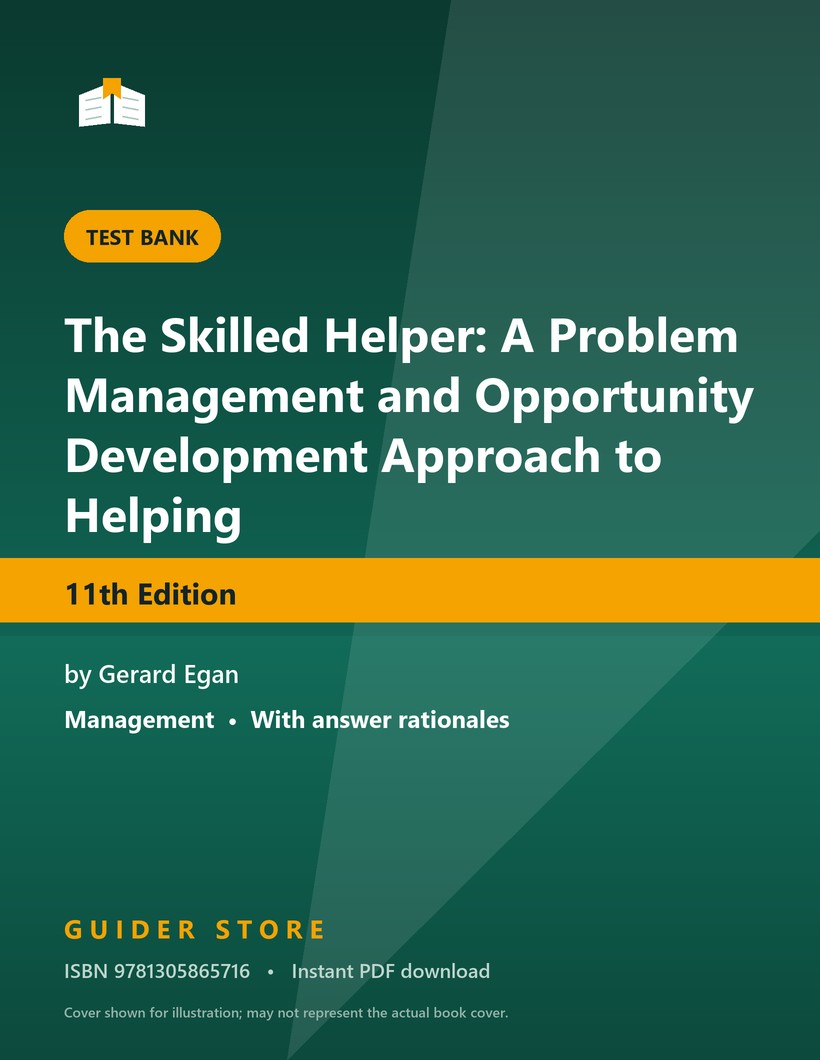 The Skilled Helper: A Problem Management and Opportunity Development Approach to Helping - Guider Store