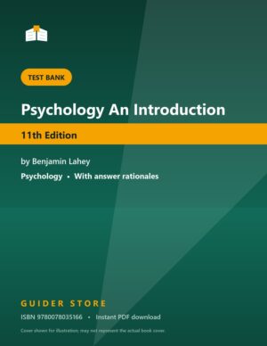 Psychology An Introduction - Guider Store