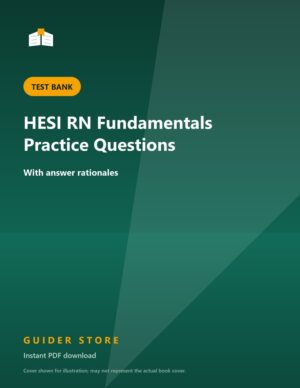 HESI RN Fundamentals Practice Questions - Guider Store