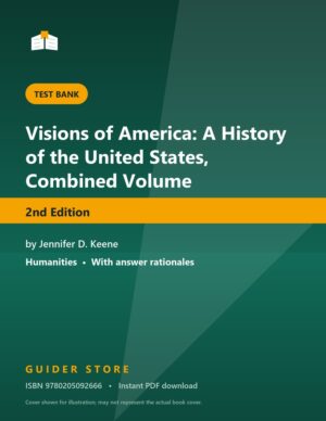 Visions of America: A History of the United States, Combined Volume - Guider Store