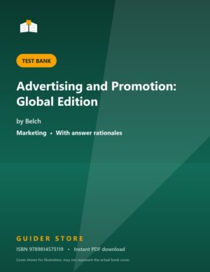 Advertising and Promotion: Global Edition - Guider Store