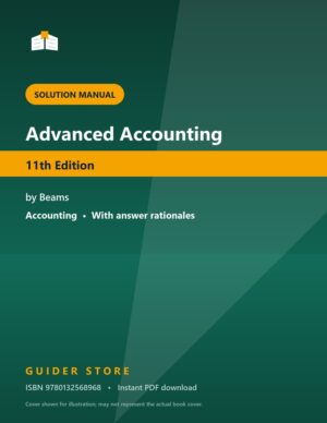 Advanced Accounting - Guider Store