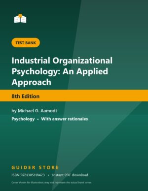 Industrial Organizational Psychology: An Applied Approach - Guider Store