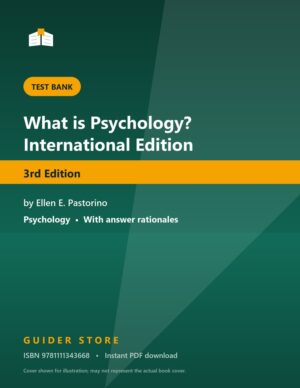 What is Psychology? International Edition - Guider Store