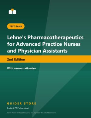 Lehne's Pharmacotherapeutics for Advanced Practice Nurses and Physician Assistants - Guider Store