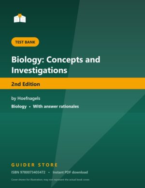 Biology: Concepts and Investigations - Guider Store