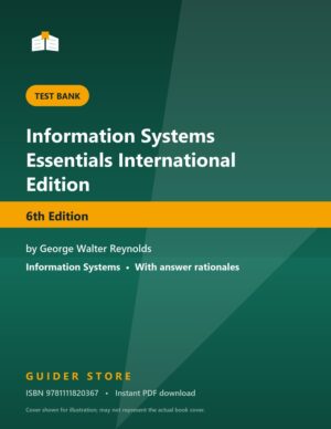 Information Systems Essentials International Edition - Guider Store