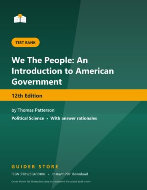 We The People: An Introduction to American Government - Guider Store