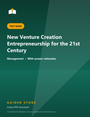 New Venture Creation Entrepreneurship for the 21st Century - Guider Store