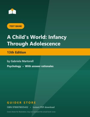 A Child's World: Infancy Through Adolescence - Guider Store