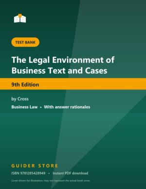 The Legal Environment of Business Text and Cases - Guider Store