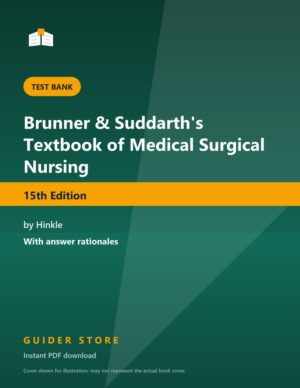 Brunner & Suddarth's Textbook of Medical Surgical Nursing - Guider Store
