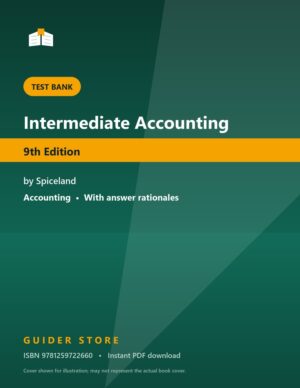 Intermediate Accounting - Guider Store