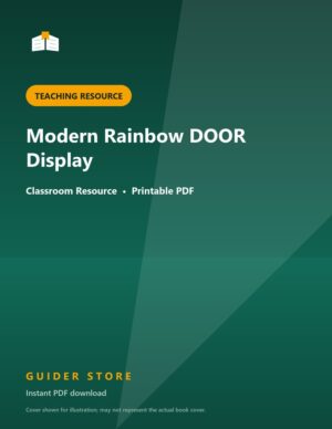 Modern Rainbow DOOR Display - Guider Store