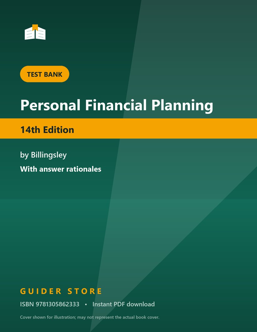 Personal Financial Planning - Guider Store
