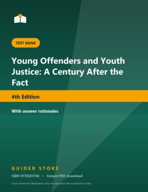 Young Offenders and Youth Justice: A Century After the Fact - Guider Store