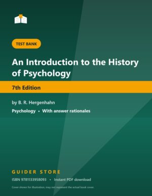 An Introduction to the History of Psychology - Guider Store