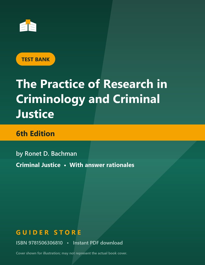 The Practice of Research in Criminology and Criminal Justice - Guider Store
