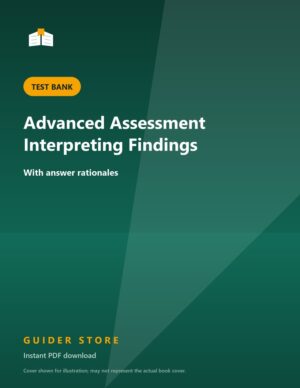 Advanced Assessment Interpreting Findings - Guider Store