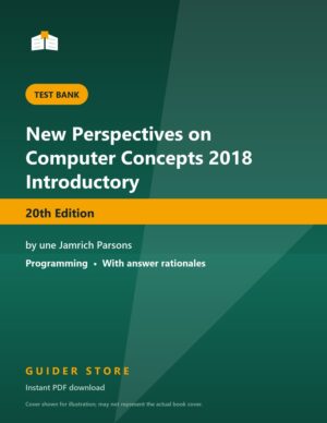 New Perspectives on Computer Concepts 2018 Introductory - Guider Store