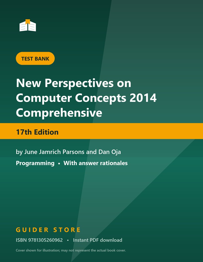 New Perspectives on Computer Concepts 2014 Comprehensive - Guider Store