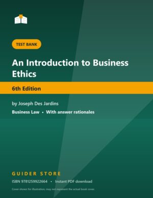 An Introduction to Business Ethics - Guider Store