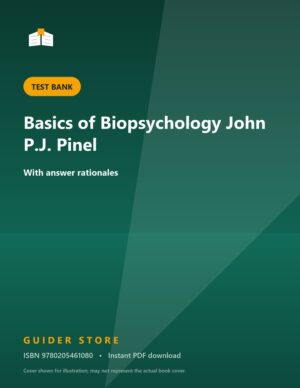 Basics of Biopsychology John P.J. Pinel - Guider Store