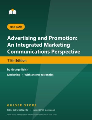 Advertising and Promotion: An Integrated Marketing Communications Perspective - Guider Store