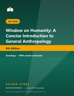 Window on Humanity: A Concise Introduction to General Anthropology - Guider Store
