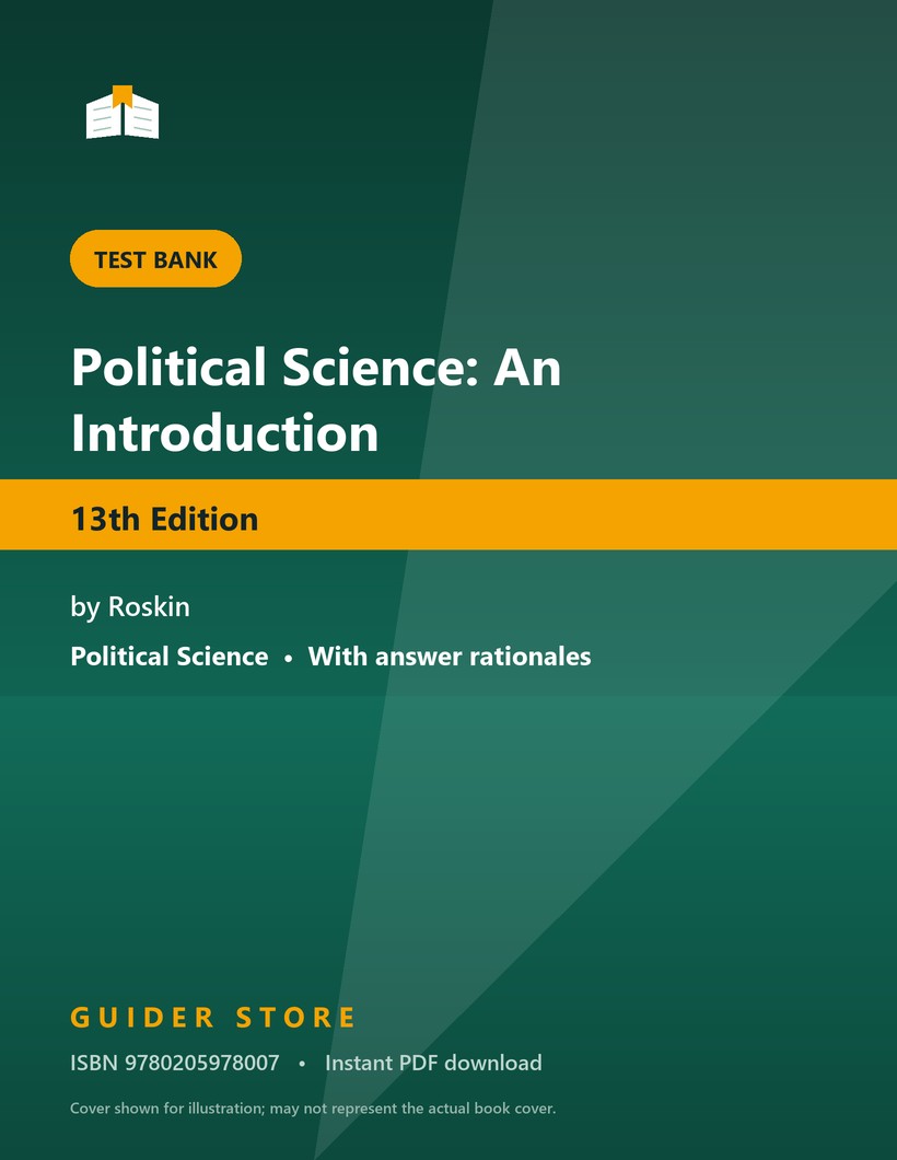 Political Science: An Introduction - Guider Store