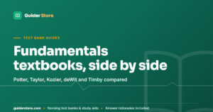 Fundamentals of Nursing Textbooks: Potter vs Taylor vs Kozier