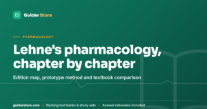 Lehne’s Pharmacology for Nursing Care: Chapter Map & Study Method