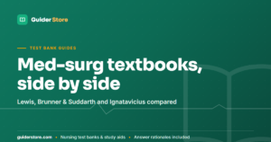 Med-Surg Nursing Textbooks: Lewis vs Brunner vs Ignatavicius